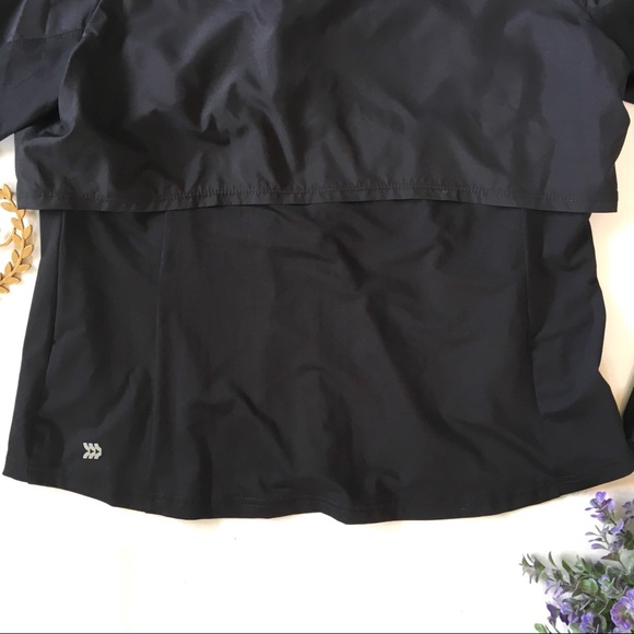 NWT All In Motion Black Track Hooded Jacket - Picture 9 of 10